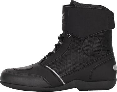 Моточоботи FAST WAY Touring 201 для чоловіків, CE сертифіковані, захист гомілки та перемикання передач, чорні, розмір 37-47
