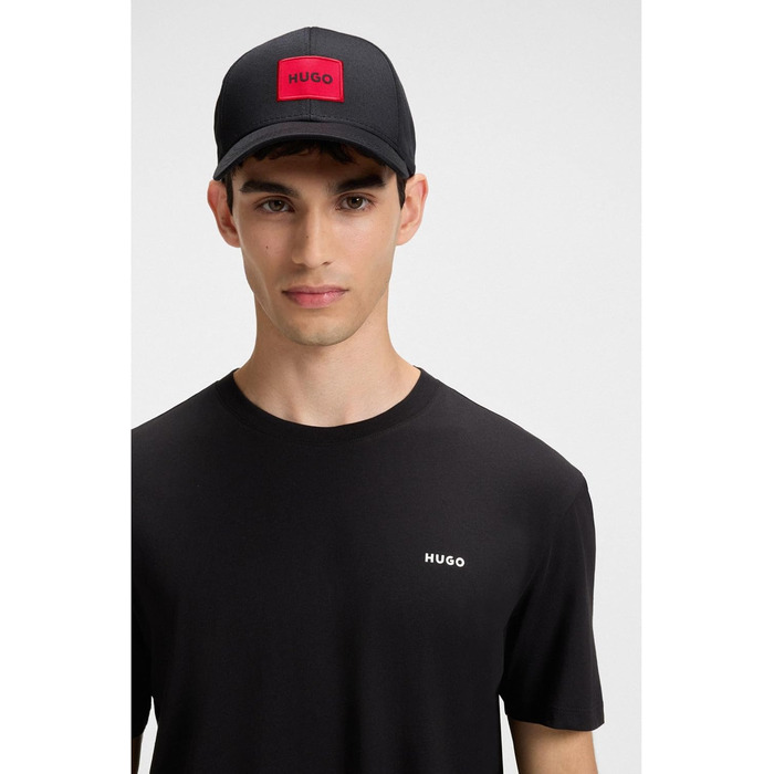 Кепка чоловіча HUGO Herren Men-X 581-RL з бавовняного твіду, чорна, універсальний розмір