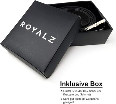 Жіночий шкіряний ремінь ROYALZ Vintage з буйволової шкіри 38 мм, чорний з квітковою пряжкою, регульований (115 см)