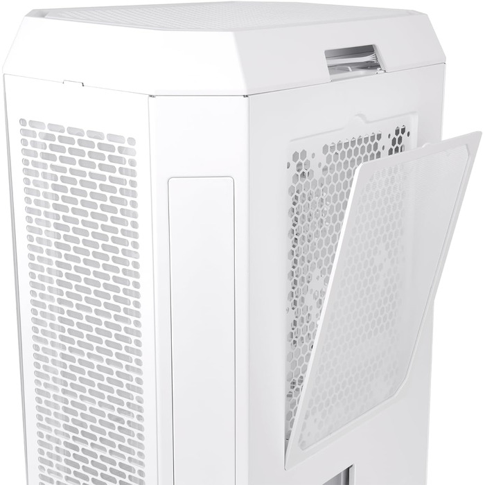 Корпус ПК Thermaltake The Tower 600 ATX Mid-Tower White з USB-C, підтримкою радіатора 420/360mm та 3 скляними панелями