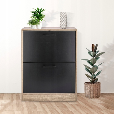 Шафа для взуття Jumi, 60 x 82 x 24 см, чорна