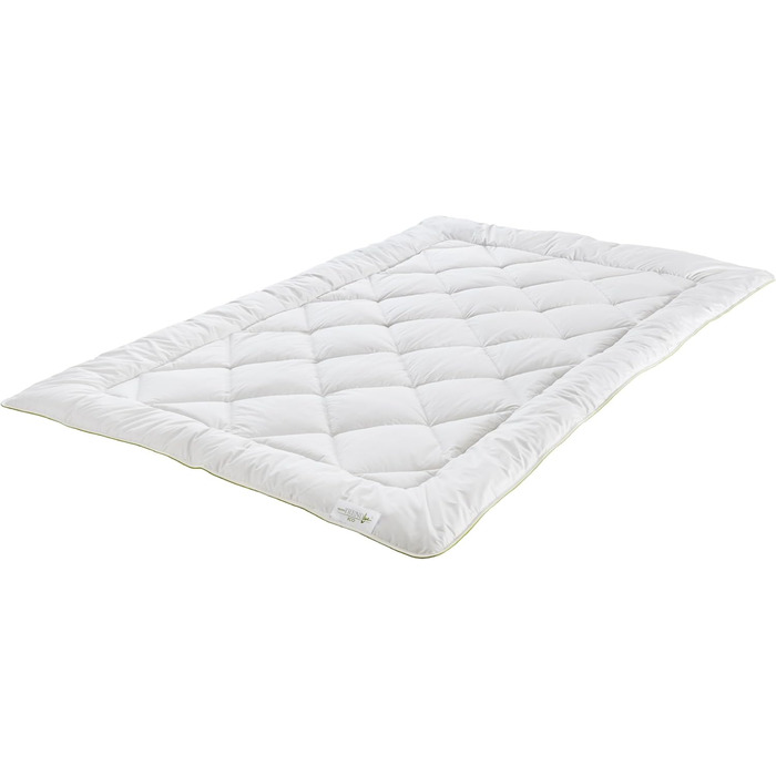 Badenia Trendline Eco Steppbett Camel Mono 135 x 200 cm, white, Öko-Tex certified, produced according to German quality standard 135 x 200 Mono all-season duvet