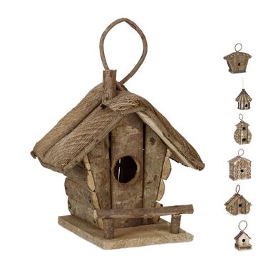 Relaxdays Decorative Birdhouse in Various Designs