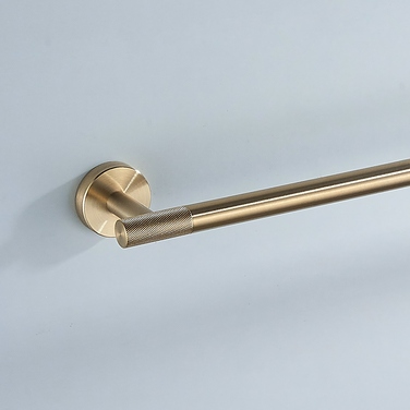 Рушникниця REA Modern Jedno 6603, матове золото