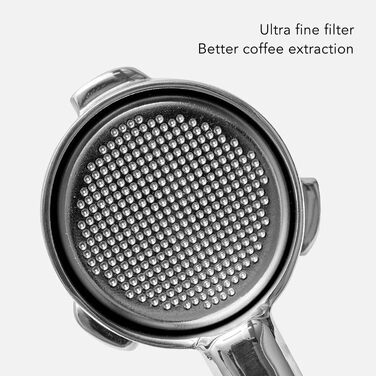 3-Hour Siebträger (Portafilter), 51 mm Stainless Steel with Filter Basket, Removable and Easy to Clean, Compatible with Petrus, Yanxuan, DERLLA, Severin, GULISSO, Stelang (Color A2 Beech)