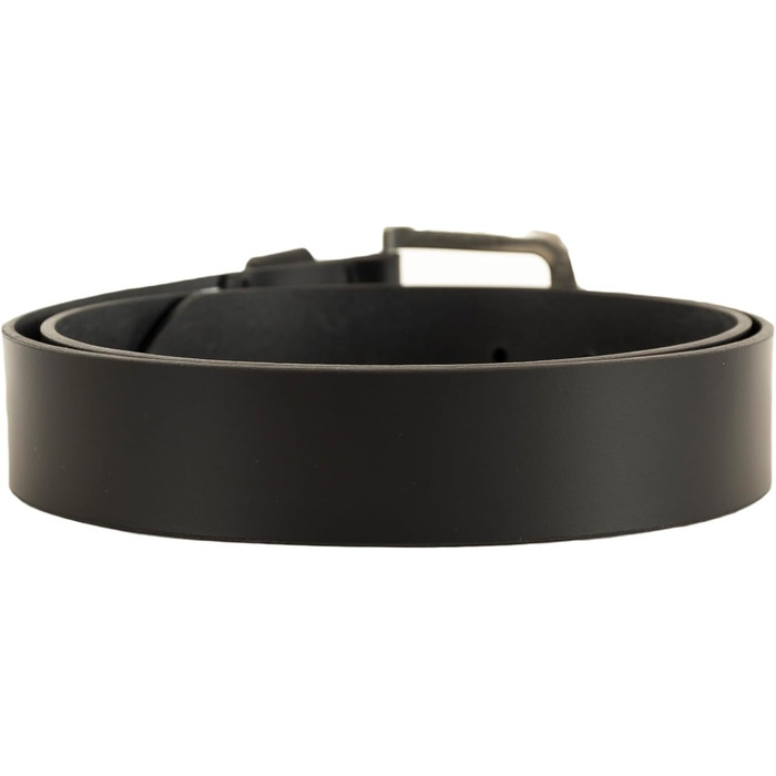 Чоловічий шкіряний ремінь Levi's Seine Regular Black, розмір 85