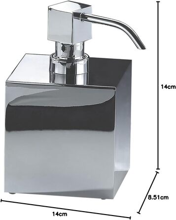 Decor Walther 0825000 DW 475 Soap Dispenser, Chrome