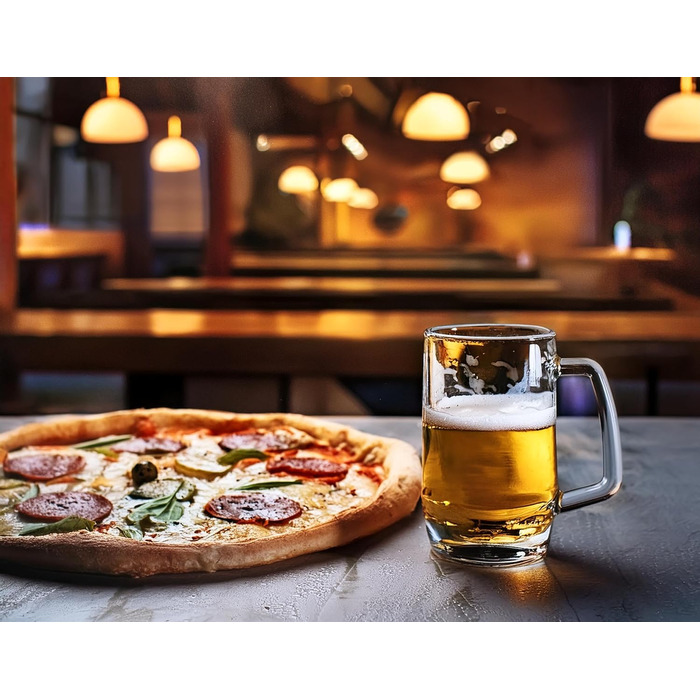 Набір склянок для пива Krosno Glasmark, 6 шт., 300 мл (0,3 л)