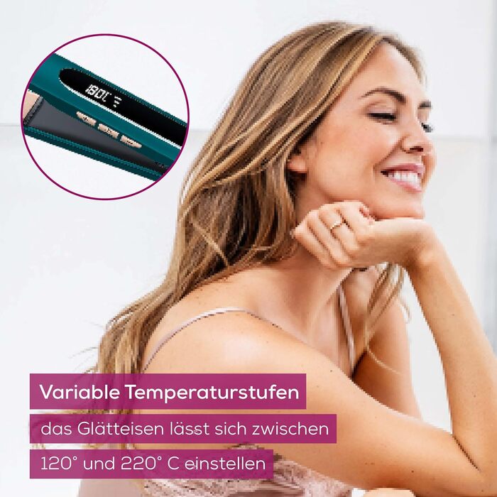 Випрямляч для волосся Beurer HS 60 з іонізацією та керамічним покриттям