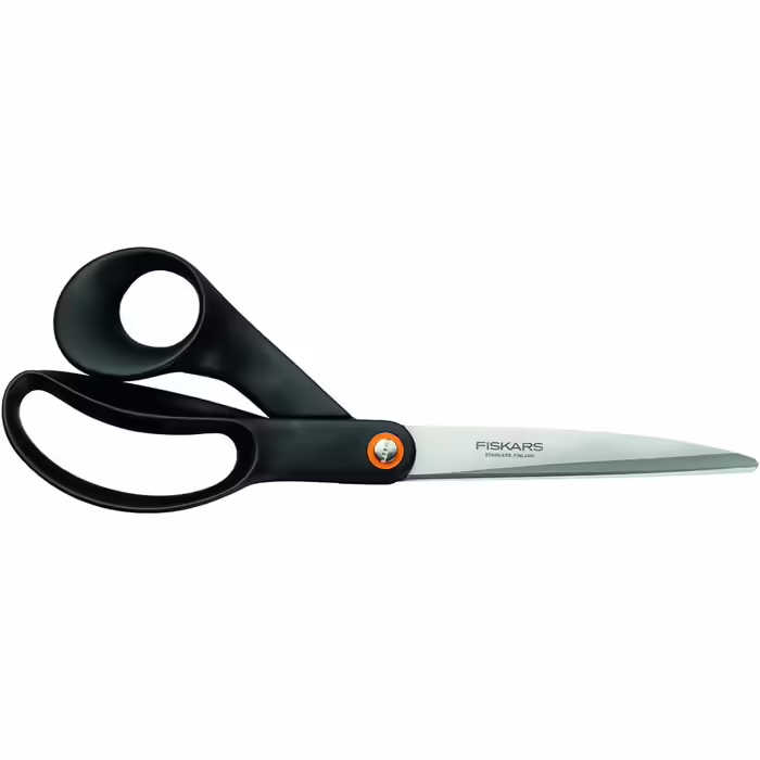 Універсальні ножиці Fiskars Functional Form 24 см, сталь/пластик, чорні