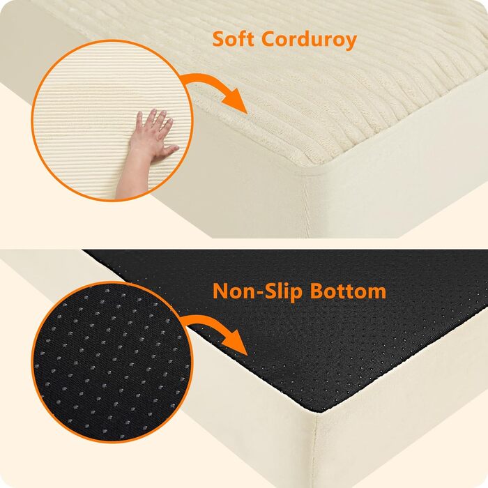 Ортопедичне ліжко для собак HMTOPE, 91 см, товщина 9 см. Зручне, знімне, водонепроникне, з антиковзким покриттям. Підходить для собак середніх порід.