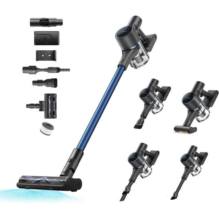 Бездротовий акумуляторний пилосос Mova Sense S4: до 97 хвилин роботи, для килимів, твердих підлог та шерсті тварин