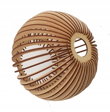 Підвісна LED-лампа ONE Loft: дерево, 3 точки освітлення, цоколь E27