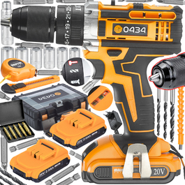 Акумуляторний ударний шуруповерт-дриль 20V Majster Polska mp0434