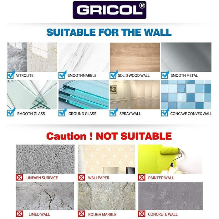 Поличка для душу GRICOL Eck-Duschregal без свердління, металева, кутова, 2 рівні, з гачками, для ванної кімнати, чорна