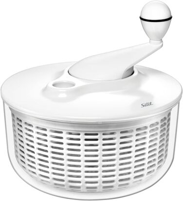 Салатниця-центрифуга Silit 25 см, пластик, біла