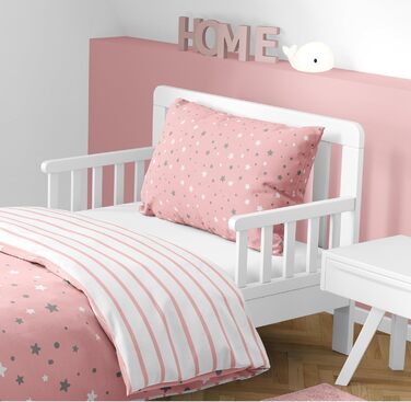 Комплект постільної білизни для дитячого ліжечка 100x135 см з 100% бавовни - Комплект для дітей та малюків 