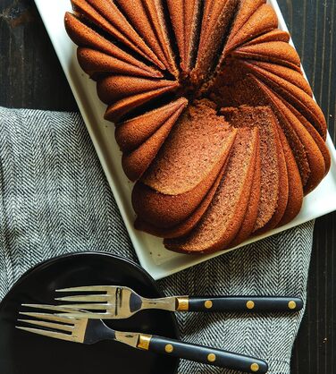 Форма для випікання Nordic Ware, хвиляста, золота, алюміній, антипригарна, NW 81677