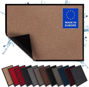 Килимок для дому Carpet Diem: вхідний, антиковзаючий, 60x80/90x150 см, бежевий