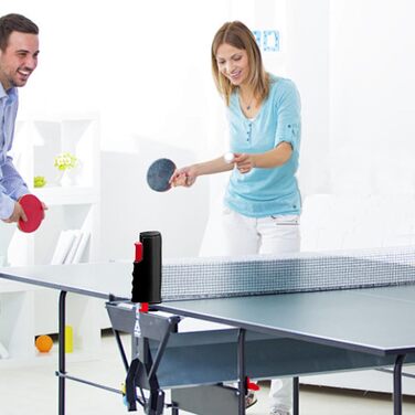 Знімне сітка для настільного тенісу, 190 см (макс), замінна сітка для настільного тенісу, портативна, для столу, офісу, їдальні. Комплект A