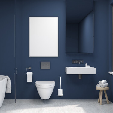 Relaxdays Toilet Brush with Wall Holder