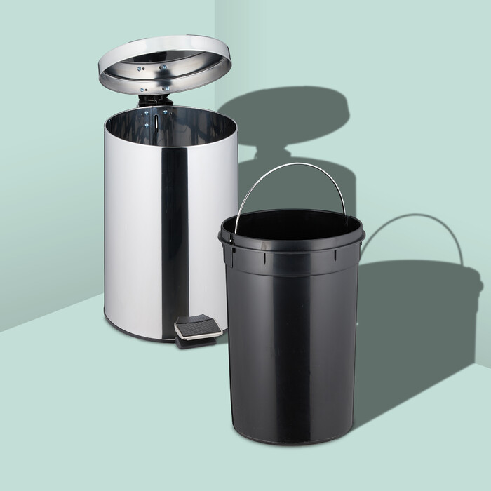 Relaxdays Kitchen Trash Can 20 Liter