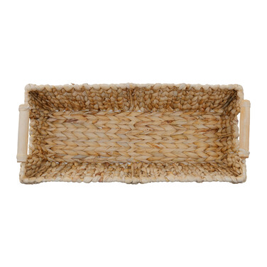 Relaxdays Storage Basket made from Water Hyacinth