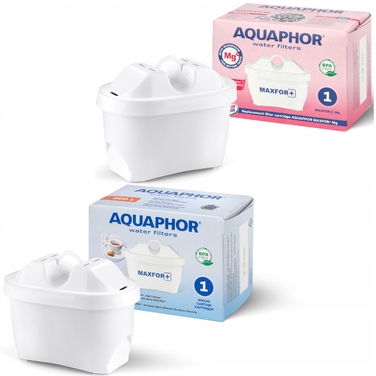 Набір фільтруючих картриджів Aquaphor Maxfor+ (5 шт.) та Maxfor+ Mg з магнієм (5 шт.) — 10 шт.