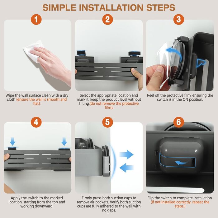 Поличка для душу Lekesky без свердління, кутова, з міцними присосками, алюміній, нержавіюча сталь, знімна, для ванної кімнати, кухні, орендованого житла (2 шт., сірий gunmetal з тримачем для рушників, прямокутна)