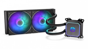 Рідинне охолодження ENDORFY Navis F240 ARGB, AIO, 2x120mm Fluctus ARGB