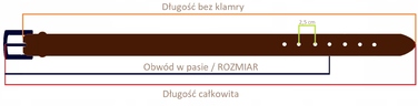 Чоловічий шкіряний ремінь Betlewski, коричневий, класичний, у подарунковій коробці