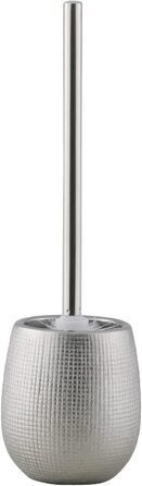 Набір для ванної кімнати Axentia Glitzer Hollywood - 4 предметів, сріблястий, 13 x 32 x 20 см