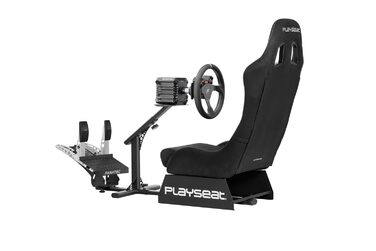 PLAYSEAT Evolution SIM Racing Cockpit: Комфортне крісло для гонок на PC та консолі | Підтримка Direct Drive | Сумісне з усіма популярними кермами та педалями | Видання Actifit (Спеціальне видання Sébastien Buemi)