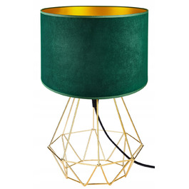 Настільна лампа Glimex Modern, чорний, зелений, жовтий, 60 Вт