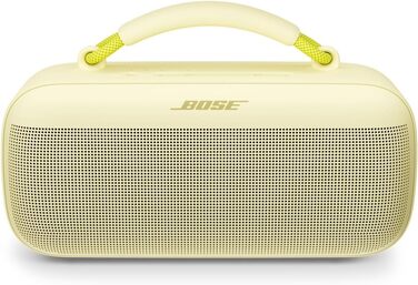 Портативна Bluetooth колонка Bose SoundLink Max – потужна акустика з водозахистом, до 20 годин роботи від акумулятора, USB-C, AUX, колір: цитрусовий жовтий