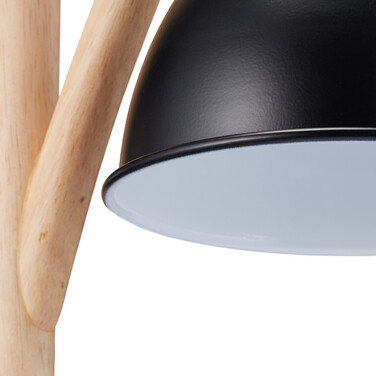 Relaxdays Table Lamp with Hanging Lampshade