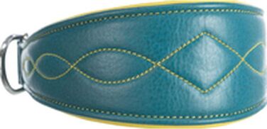 Нашийник для собак TRIXIE Active Komfort Windhunde, розмір S, обхват 27-35 см, ширина 55 мм - широкий нашийник для маленьких собак, захист трахеї, підкладка, 18967 (бензин)