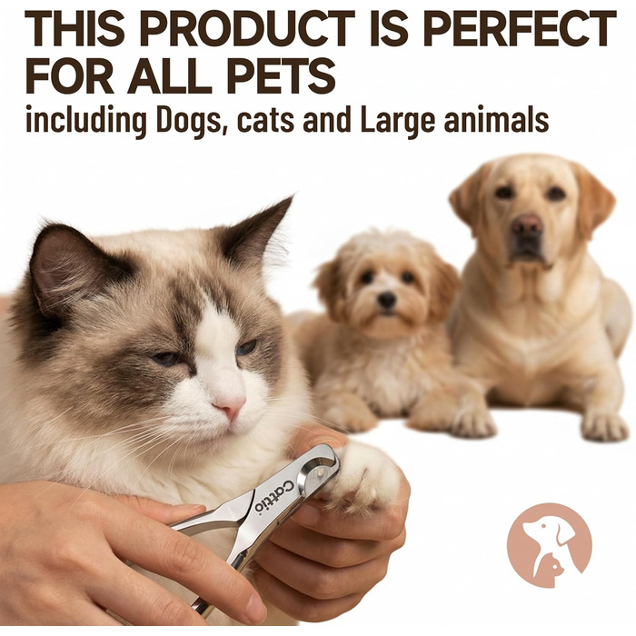 Професійний кусачки для нігтів великих собак – гострі, довговічні та безпечні. Міцний інструмент для догляду за нігтями домашніх тварин з ергономічним дизайном. Кусачки для собак – найкращий вибір для грумінгу.