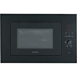 Вбудована мікрохвильова піч Wolkenstein WMW900-25GB EB | 900 Вт, 25 л, 8 програм, чорний колір