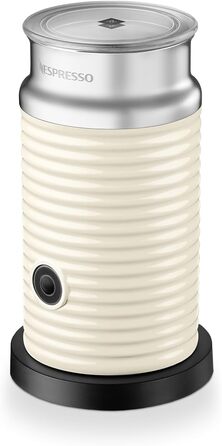 Nespresso Aeroccino 3: електричний спінювач молока, 120 мл пінки, 240 мл гарячого молока, білий