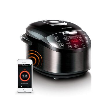 Мультиварка Redmond SkyCooker RMC-M800S 5л з керуванням зі смартфона, чорна