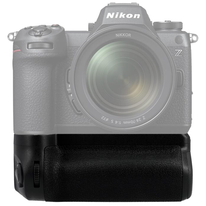 Набір батарейного хвата для Canon EOS RP та R8, сумісний з Nikon Z6 III Z5 II (MB-N14), чорний. Зручний хват, 2 акумулятори, портретний/горизонтальний формат