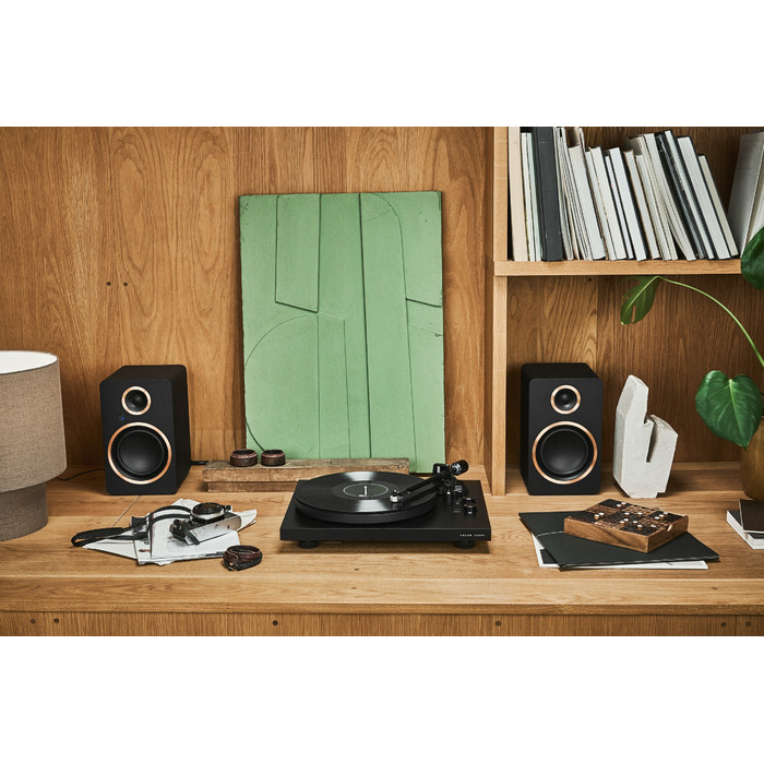 Вініловий програвач Argon Audio TT MK2 (жовтий) з картриджем Audio-Technica AT3600L