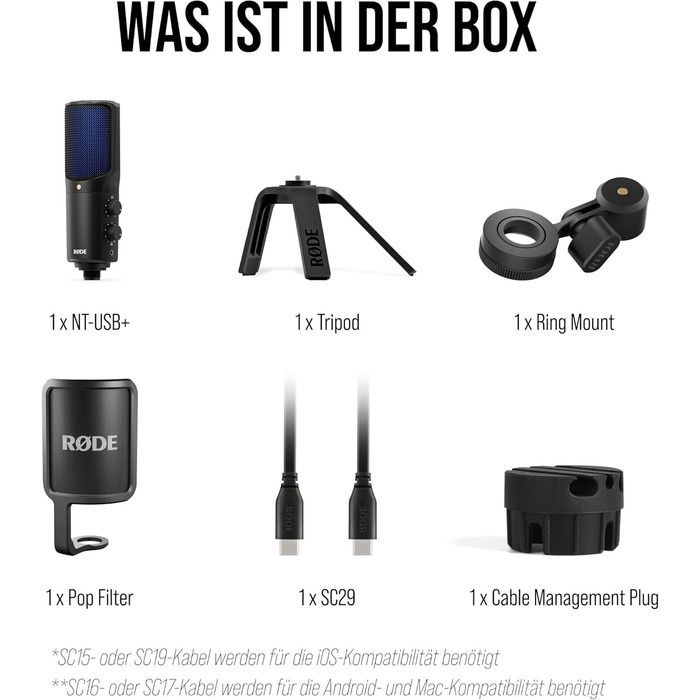 RØDE PodMic - Динамічний мікрофон XLR/USB для подкастів, стрімінгу, геймінгу, музичного виробництва та контент-мейкінгу