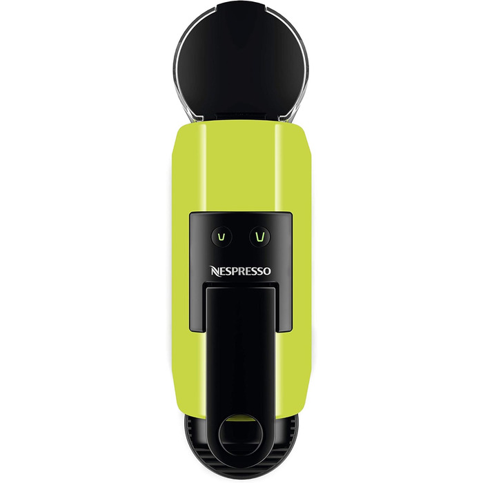 Кавова капсульна машина Nespresso De'Longhi Essenza Mini EN 85.L, 19 бар, компактна, набір капсул, лайм, без спінювача молока