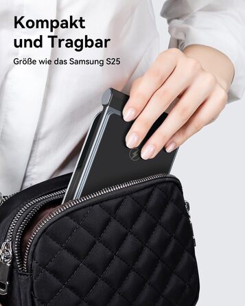 База для бездротової зарядки 3-в-1 для Samsung Galaxy S25 Ultra, S24, S23, S22, S21, S20, Z Flip, Z Fold, Galaxy Watch 8/Ultra/7, Galaxy Buds, 20W, чорний