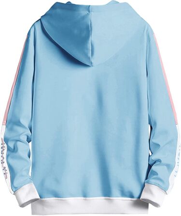 Чоловічий світшот з капюшоном Kenaijing, бавовна, блакитний, розмір L