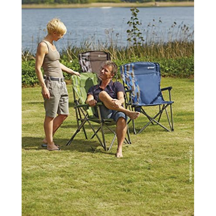 Крісло для кемпінгу Outwell Catamarca, 150 кг, XL, чорне