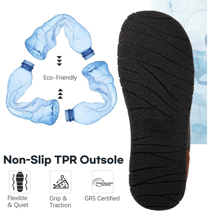 Чоловічі тапочки LongBay з ефектом вовни, теплі, з піною Memory Foam та м'яким Sherpa-підкладкою для дому та вулиці (41 EU, Темно-сірий)