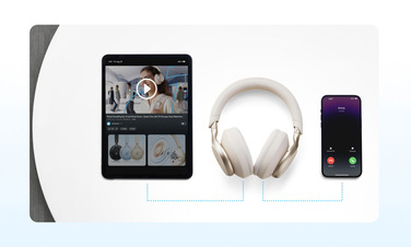 Бездротові накладні навушники Soundcore Space One з ANC, Bluetooth 5.3, до 55 год роботи